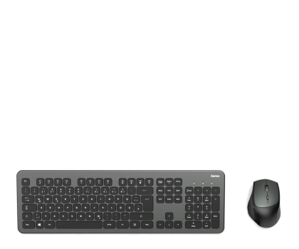 Zestaw (Mysz + Klawiatura) HAMA KMW-700 Czarny